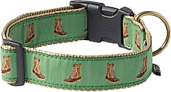 L.L.Bean Boots Novelty Dog Collar, Green, Large