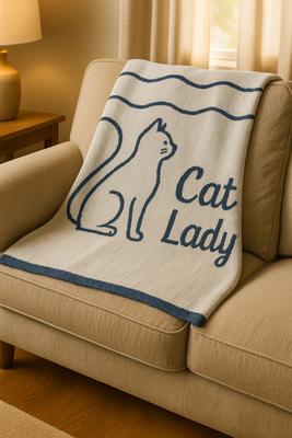 Show full view: Better Blanket Cat Lady Blanket slide 2 of 2