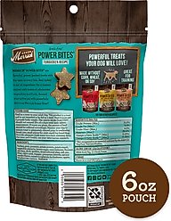 Merrick Power Bites Turducken Recipe Grain-Free Soft & Chewy Dog Treats, 6-oz bag slide 2 of 9