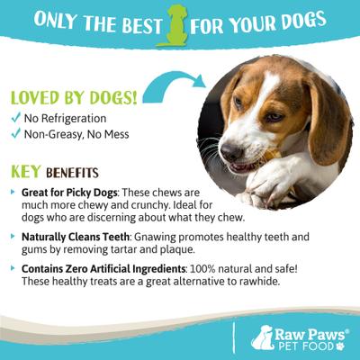 Show full view: Raw Paws Duck Feet Freeze-Dried Duck Dogs Treats, 10-count slide 6 of 7