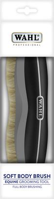 Show full view: Wahl Soft Body Horse Brush, Black/Grey slide 4 of 7