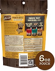 Merrick Power Bites Real Chicken Recipe Grain-Free Soft & Chewy Dog Treats, 6-oz bag slide 2 of 9