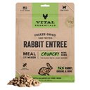 Vital Essentials Freeze-Dried Raw Rabbit Entree & Mixer Cat Food Crunchy Nibs, 8-oz bag