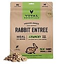 Vital Essentials Freeze-Dried Raw Rabbit Entree & Mixer Dog Food Crunchy Mini Nibs, 25-oz bag