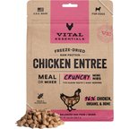 Vital Essentials Freeze-Dried Raw Chicken Entree & Mixer Dog Food Crunchy Mini Nibs, 5.5-oz bag