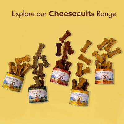 Show full view: Pawfect All Natural Grain-Free Cheese Biscuits with Pineapple, Coconut & Eggs Crunchy Dog Training Treats, 3.53-oz tin slide 7 of 9