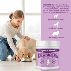 Special Breed Probiotic Powder Digestive Supplement for Dogs, 8.2-fl oz bottle slide 2 of 7