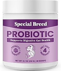 Special Breed Probiotic Powder Digestive Supplement for Dogs, 8.2-fl oz bottle