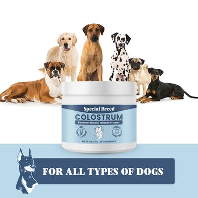 Show full view: Special Breed Bovine Colostrum Powder Immune Supplement for Dogs & Cats, 4-fl oz bottle slide 6 of 9