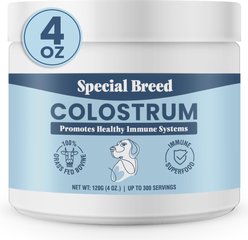 Special Breed Bovine Colostrum Powder Immune Supplement for Dogs & Cats, 4-fl oz bottle slide 1 of 7