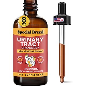 Special Breed Urinary Tract Cranberry Flavored Supplement for Dogs & Cats, 8-fl oz bottle