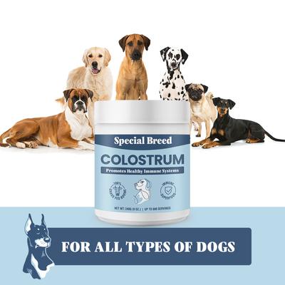 Show full view: Special Breed Bovine Colostrum Powder Immune Supplement for Dogs & Cats, 8-fl oz bottle slide 6 of 9