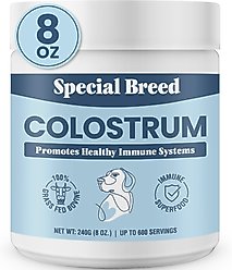 Special Breed Bovine Colostrum Powder Immune Supplement for Dogs & Cats, 8-fl oz bottle