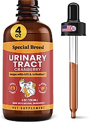 Special Breed Urinary Tract Cranberry Flavored Supplement for Dogs & Cats, 4-fl oz bottle