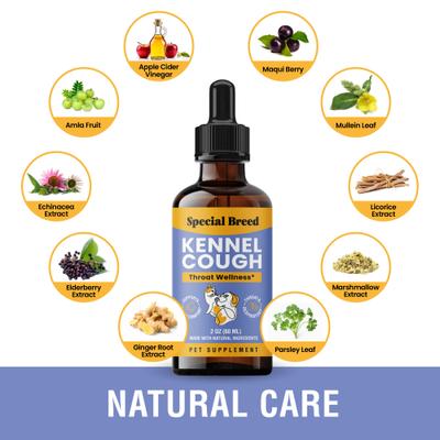 Show full view: Special Breed Respiratory & Cold Cough Supplement for Dogs & Cats, 2-fl oz bottle slide 3 of 8