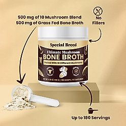 Special Breed Bone Broth Beef & Mushroom Flavored Supplement for Dogs & Cats, 6.35-oz slide 2 of 6