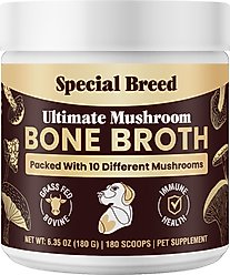Special Breed Bone Broth Beef & Mushroom Flavored Supplement for Dogs & Cats, 6.35-oz