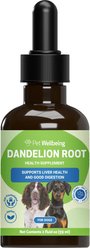 Pet Wellbeing Dandelion Root Liver Supplement for Dogs, 2-oz