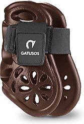 Gatusos by ThinLine UltraLight Air Fetlock Horse Boot, Brown, Large