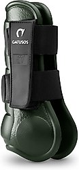 Gatusos by ThinLine Deluxe UltraLight Front Horse Boot, Green, Large