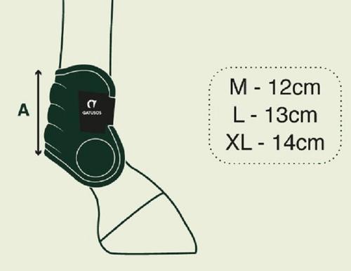 Show full view: Gatusos by ThinLine Deluxe UltraLight Fetlock Horse Boot, Navy Blue, Large slide 4 of 4