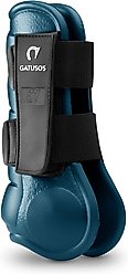 Gatusos by ThinLine Deluxe UltraLight Front Horse Boot, Navy Blue, Large