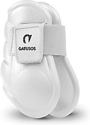 Gatusos by ThinLine Deluxe UltraLight Fetlock Horse Boot, White, Extra Large