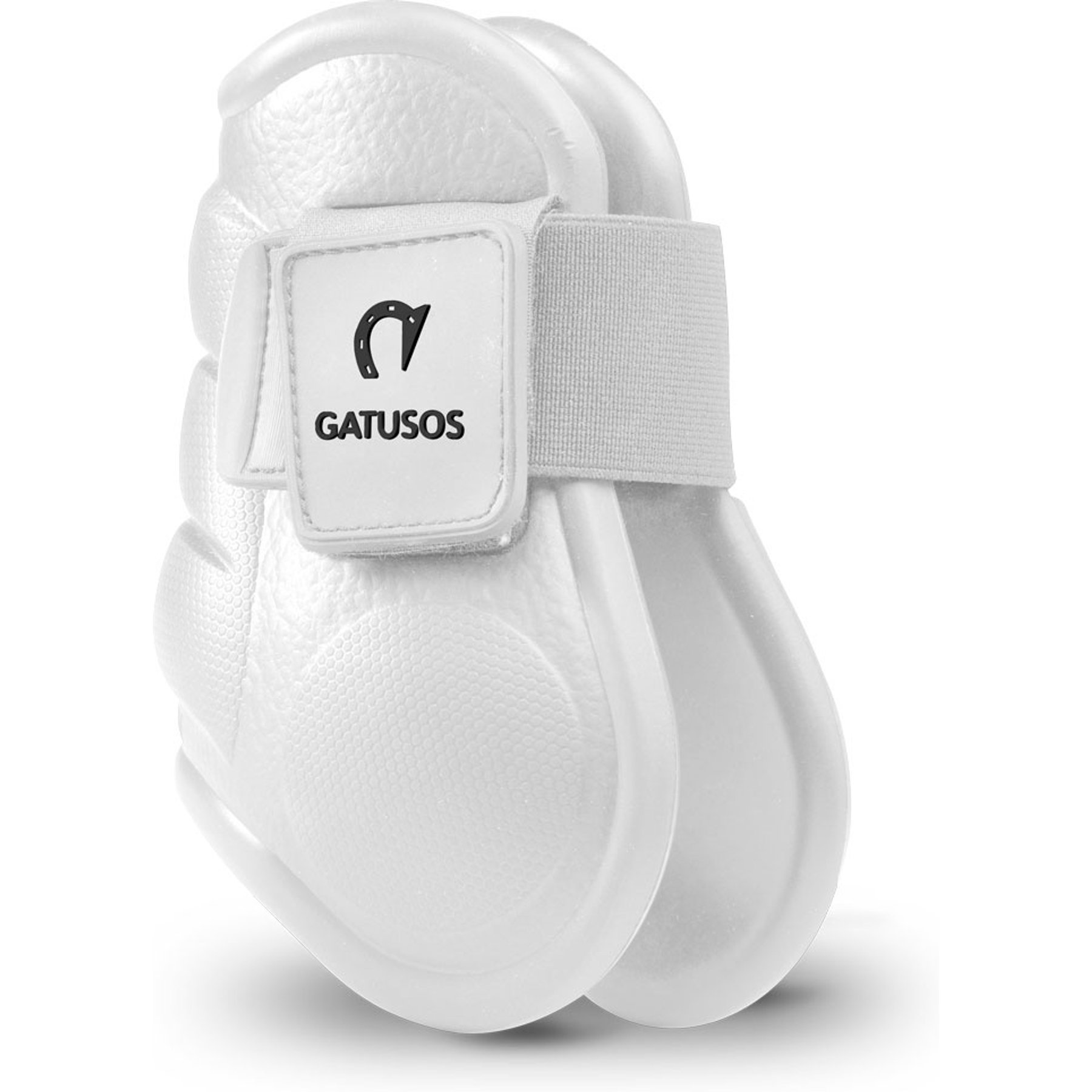 Gatusos by ThinLine Deluxe UltraLight Fetlock Horse Boot, White, Extra Large