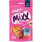 Show in main carousel: Bonkers Mixx Tender Chicken Flavor Grain-Free Lickable Treats, 0.4-oz pouch, 4 count + Salmon Grain-Free Lickable Treats, 0.4-oz pouch, 4 count + Tuna Grain-Free Lickable Cat Treats, 1.94-oz bag, 4 count slide 5 of 9