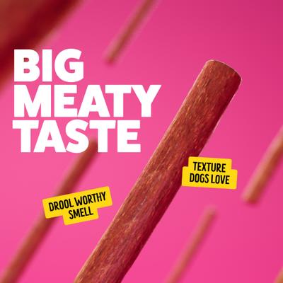 Show full view: Bonkers Zoomers Grain-Free Dry-Smoky Bacon Adult Crunchy Dog Treats, 22-oz tub slide 7 of 11