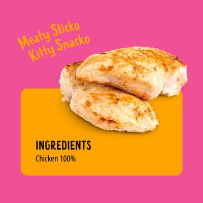 Show full view: Bonkers Purr Pops Grain-Free Chicky Licks Freeze-Dried Cat Treats, 4 count slide 9 of 11