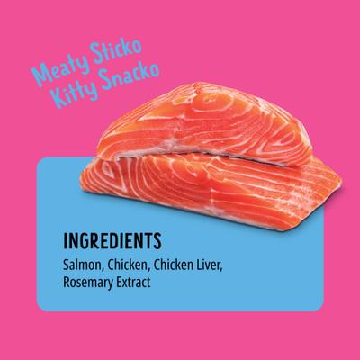 Show full view: Bonkers Purr Pops Lip Smackin' Salmon Grain-Free Freeze-Dried Cat Treats, 52 count slide 8 of 9