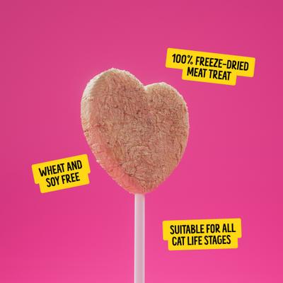 Show full view: Bonkers Purr Pops Tip-Top Grain-Free Tuna Freeze-Dried Cat Treats, 4 count slide 7 of 11