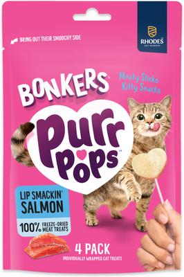 POP キャットフード Out of Stock - BONKERS Purr Pops Lip Smackin' Grain-Free Salmon