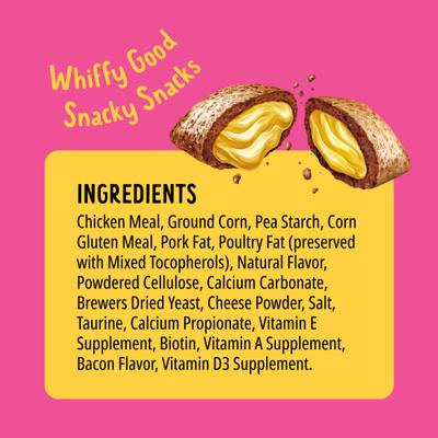 Show full view: Bonkers Dog Bites Bacon Bitties Flavored Crunchy Dog Treats, 5.3-oz bag, 1 count slide 10 of 11