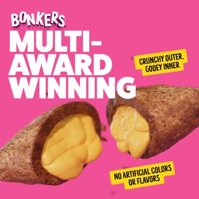 Show full view: Bonkers Dog Bites Beef Lovers Flavored Crunchy Dog Treats, 5.3-oz bag, 1 count slide 8 of 12