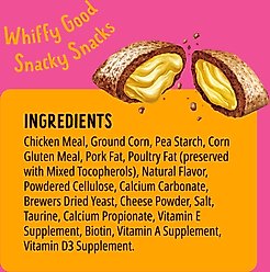 Bonkers Dog Bites Chicken Chomps Flavored Crunchy Dog Treats, 5.3-oz bag, 1 count slide 2 of 9