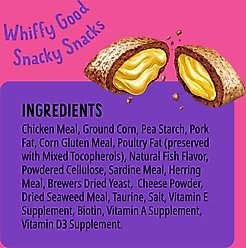 Bonkers Cat Pillows Bangin Beef Flavored Crunchy Cat Treats, 6.3-oz bag, 1 count slide 2 of 9