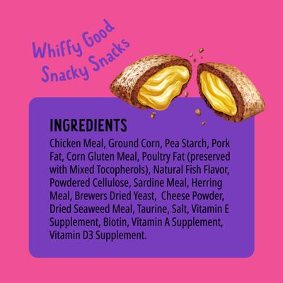 Show full view: Bonkers Cat Pillows Bangin Beef Flavored Crunchy Cat Treats, 3-oz bag, 1 count slide 10 of 12