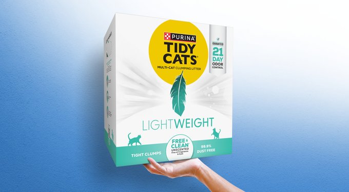 Tidy Cats Lightweight Glade Scented Clumping Clay Cat Litter