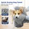 Show in main carousel: Muddy Mat Doggy Dryer Highly Absorbent Microfiber Quick Drying Dog Towel, Grey, 15 x 38-in slide 2 of 6