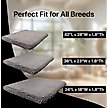 Show in main carousel: Muddy Mat Dog Crate Mat, Grey, 42-in slide 7 of 7