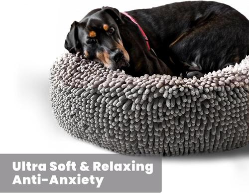 Show full view: Muddy Mat Cloud K-9 Dog Bed with Removable Cover, Grey, Large slide 6 of 8