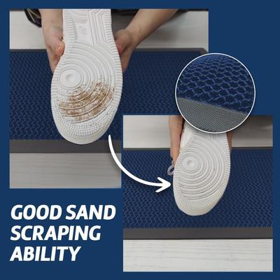 Show full view: Muddy Mat Mesh Quick-Dry Dog Door Mat, Blue, 17 x 30-in slide 4 of 7