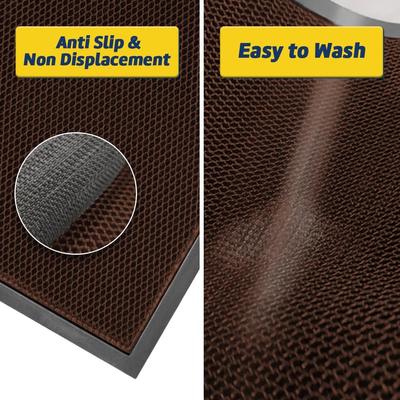 Show full view: Muddy Mat Mesh Quick-Dry Dog Door Mat, Brown, 23 x 35-in slide 5 of 7