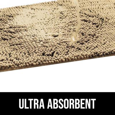 Show full view: Muddy Mat Chenille Dog Blanket & Furniture Protector, Beige, 48 x 56-in slide 4 of 8