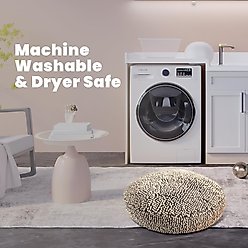 Muddy Mat Cloud K-9 Dog Bed with Removable Cover, Beige, Medium slide 2 of 6