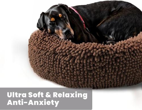 Show full view: Muddy Mat Cloud K-9 Dog Bed with Removable Cover, Chocolate Brown, Small slide 6 of 7