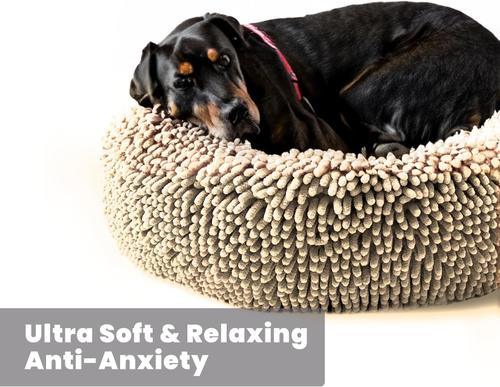 Show full view: Muddy Mat Cloud K-9 Dog Bed with Removable Cover, Beige, Small slide 7 of 8