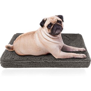 Muddy Mat Dog Crate Mat, Grey, 36-in